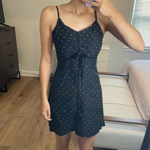 Francescas’s Black Polka Dot Dress Size S
